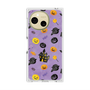 プレミアムスクエアケース with SnapMag［ Halloween Party - Purple ］