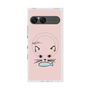 プレミアムスクエアケース with SnapMag［ 食いしん坊なねこ - Pink ］