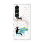 プレミアムスクエアケース with SnapMag［ おかべてつろう - 黒猫クロのとおりみち ］
