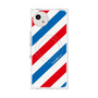 プレミアムスクエアケース with SnapMag［ Big Stripe - Red × Blue ］