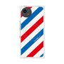 プレミアムスクエアケース with SnapMag［ Big Stripe - Red × Blue ］