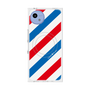 プレミアムスクエアケース with SnapMag［ Big Stripe - Red × Blue ］