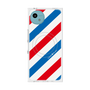 プレミアムスクエアケース with SnapMag［ Big Stripe - Red × Blue ］