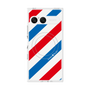 プレミアムスクエアケース with SnapMag［ Big Stripe - Red × Blue ］