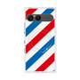 プレミアムスクエアケース with SnapMag［ Big Stripe - Red × Blue ］