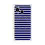 プレミアムスクエアケース with SnapMag［ Middle Border - Blue ］