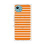 プレミアムスクエアケース with SnapMag［ Middle Border - Orange ］