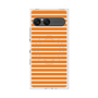 プレミアムスクエアケース with SnapMag［ Middle Border - Orange ］
