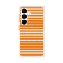 プレミアムスクエアケース with SnapMag［ Middle Border - Orange ］