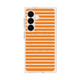 プレミアムスクエアケース with SnapMag［ Middle Border - Orange ］