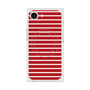 プレミアムスクエアケース with SnapMag［ Middle Border - Red ］