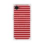 プレミアムスクエアケース with SnapMag［ Middle Border - Red ］