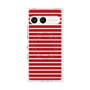 プレミアムスクエアケース with SnapMag［ Middle Border - Red ］