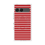 プレミアムスクエアケース with SnapMag［ Middle Border - Red ］