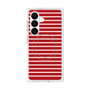 プレミアムスクエアケース with SnapMag［ Middle Border - Red ］
