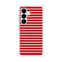 プレミアムスクエアケース with SnapMag［ Middle Border - Red ］