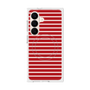 プレミアムスクエアケース with SnapMag［ Middle Border - Red ］