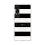 プレミアムスクエアケース with SnapMag［ Big Border - Black ］