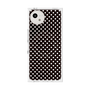 プレミアムスクエアケース with SnapMag［ Small Dot - Black ］
