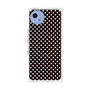 プレミアムスクエアケース with SnapMag［ Small Dot - Black ］