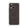 プレミアムスクエアケース with SnapMag［ Small Dot - Black ］