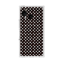 プレミアムスクエアケース with SnapMag［ Small Dot - Black ］