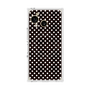 プレミアムスクエアケース with SnapMag［ Small Dot - Black ］