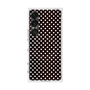 プレミアムスクエアケース with SnapMag［ Small Dot - Black ］