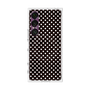 プレミアムスクエアケース with SnapMag［ Small Dot - Black ］