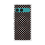 プレミアムスクエアケース with SnapMag［ Small Dot - Black ］