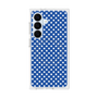 プレミアムスクエアケース with SnapMag［ Small Dot - Blue ］