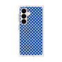 プレミアムスクエアケース with SnapMag［ Small Dot - Blue ］