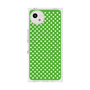 プレミアムスクエアケース with SnapMag［ Small Dot - Green ］