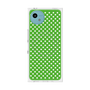 プレミアムスクエアケース with SnapMag［ Small Dot - Green ］
