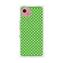 プレミアムスクエアケース with SnapMag［ Small Dot - Green ］