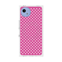 プレミアムスクエアケース with SnapMag［ Small Dot - Pink ］