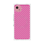 プレミアムスクエアケース with SnapMag［ Small Dot - Pink ］