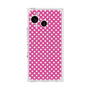 プレミアムスクエアケース with SnapMag［ Small Dot - Pink ］