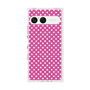 プレミアムスクエアケース with SnapMag［ Small Dot - Pink ］