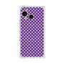 プレミアムスクエアケース with SnapMag［ Small Dot - Purple ］