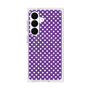 プレミアムスクエアケース with SnapMag［ Small Dot - Purple ］