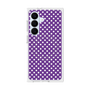 プレミアムスクエアケース with SnapMag［ Small Dot - Purple ］