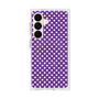 プレミアムスクエアケース with SnapMag［ Small Dot - Purple ］