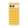 プレミアムスクエアケース with SnapMag［ Big Dot - Yellow ］