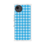 プレミアムスクエアケース with SnapMag［ Big Dot - Blue ］