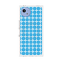 プレミアムスクエアケース with SnapMag［ Big Dot - Blue ］