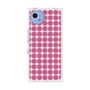 プレミアムスクエアケース with SnapMag［ Big Dot - Pink ］