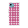 プレミアムスクエアケース with SnapMag［ Big Dot - Pink ］