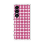 プレミアムスクエアケース with SnapMag［ Big Dot - Pink ］