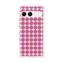 プレミアムスクエアケース with SnapMag［ Big Dot - Pink ］